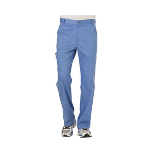 Nîmes - Pantalon slim taille haute - Homme - Cherokee Cherokee Authentic Workwear  Bleu-Ciel-XXXL