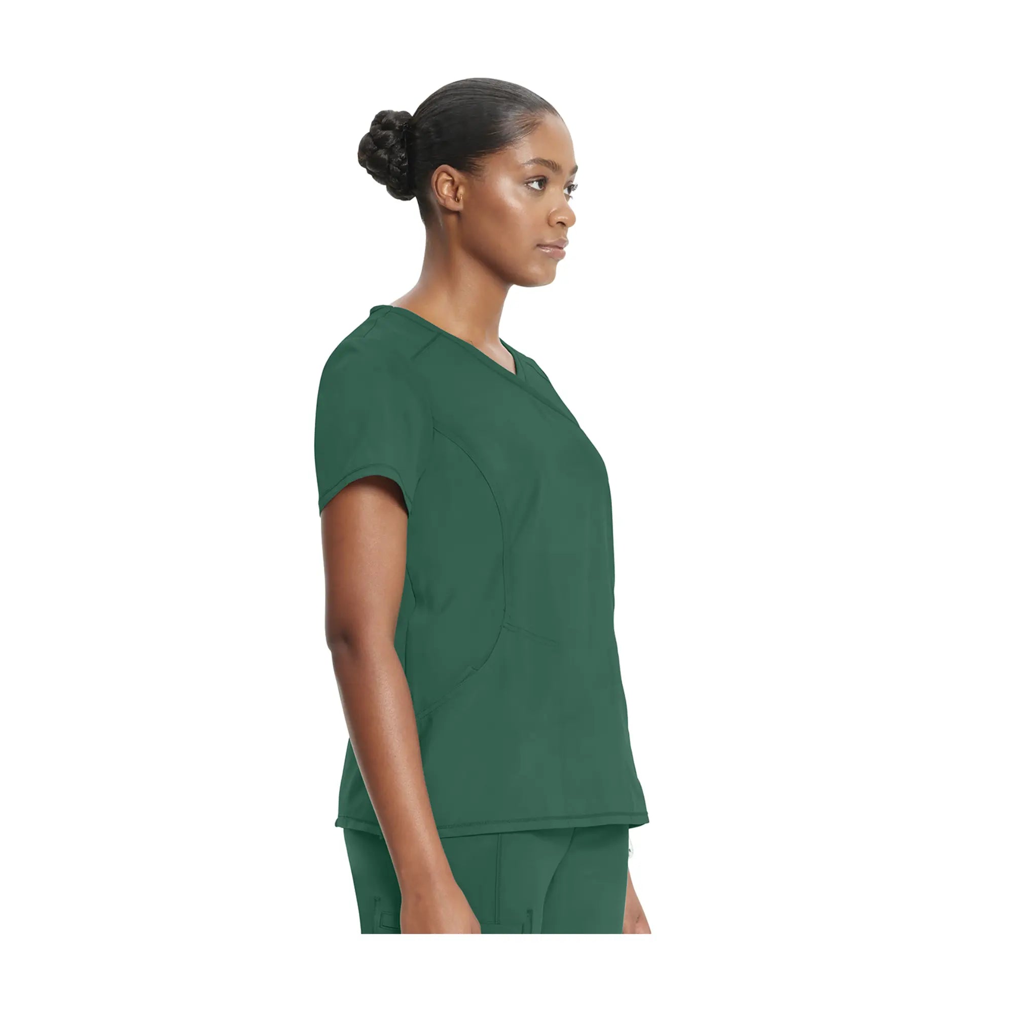 Ondres - Tunique médicale - Cache-coeur - 66 cm - Femme - Cherokee - Couleur 2 Cherokee Medical Uniforms