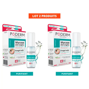 Pack Traitement Sérum Purifiant - 2 x 8ml - Poderm Professional - My Podologie