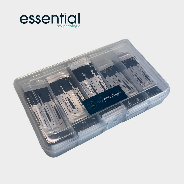 Pack de lames de gouges et de bistouri My Podologie