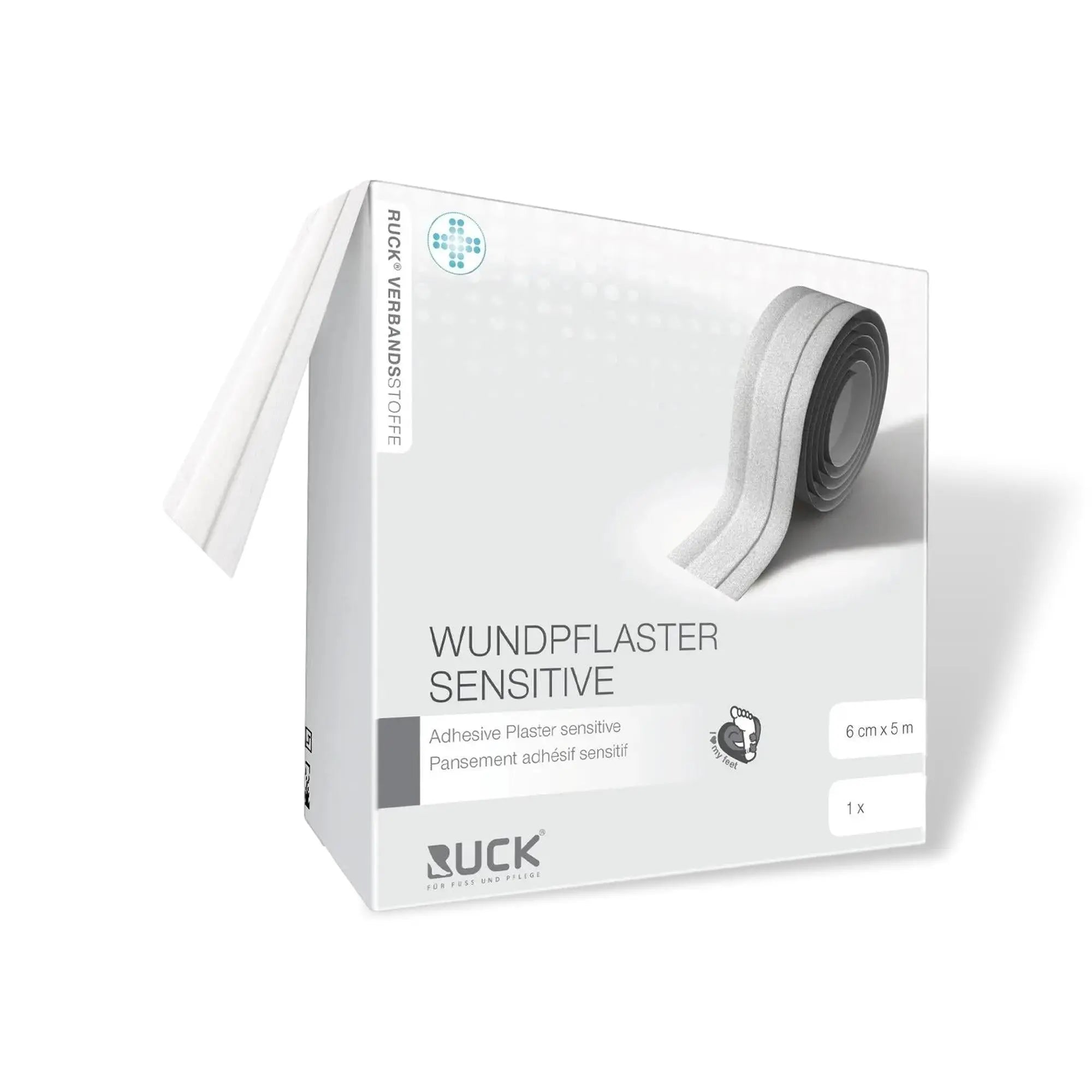 Pansement adhésif hypoallergénique peau sensible - Ruck - My Podologie