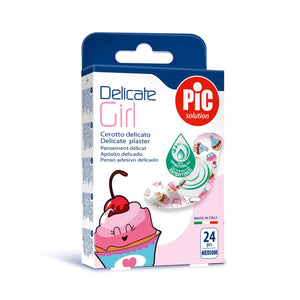 Pansements Enfants Delicate - Modèle pirates ou cupcakes - PIC solution PIC Solution Girl-Cupcakes