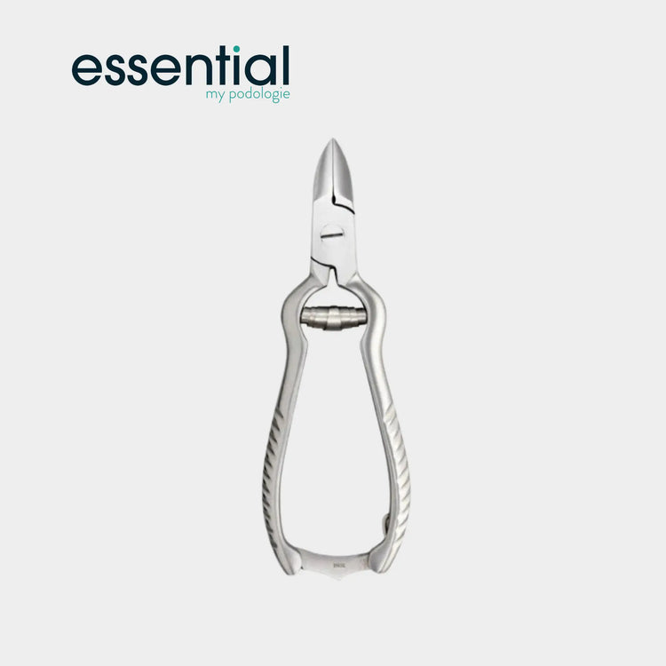 Pince à ongles - Acier inoxydable - Finition Mate - Coupe concave - Mors effilés - 14 cm- Essential by My Podologie Essential