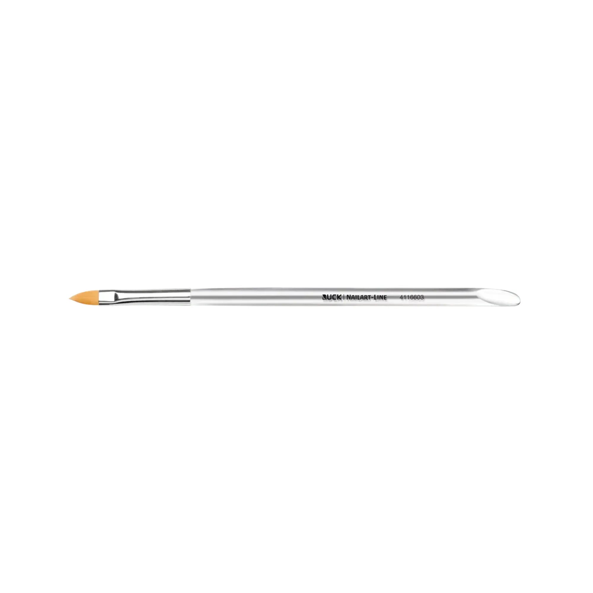 Pinceau sculptant pour application de gel - Ruck Ruck Plate-et-pointue