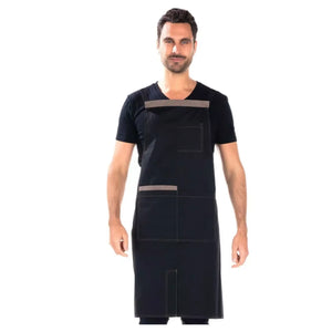 Pistache - Tablier - Sans manche - Mixte - 95 cm - Taille Unique My Podologie  Sergé-Noir-Taupe