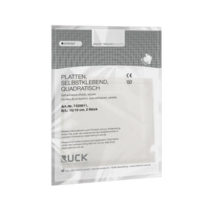 Protection plaque smartgel auto-adhésive - forme carré - 2 pièces - Ruck Ruck