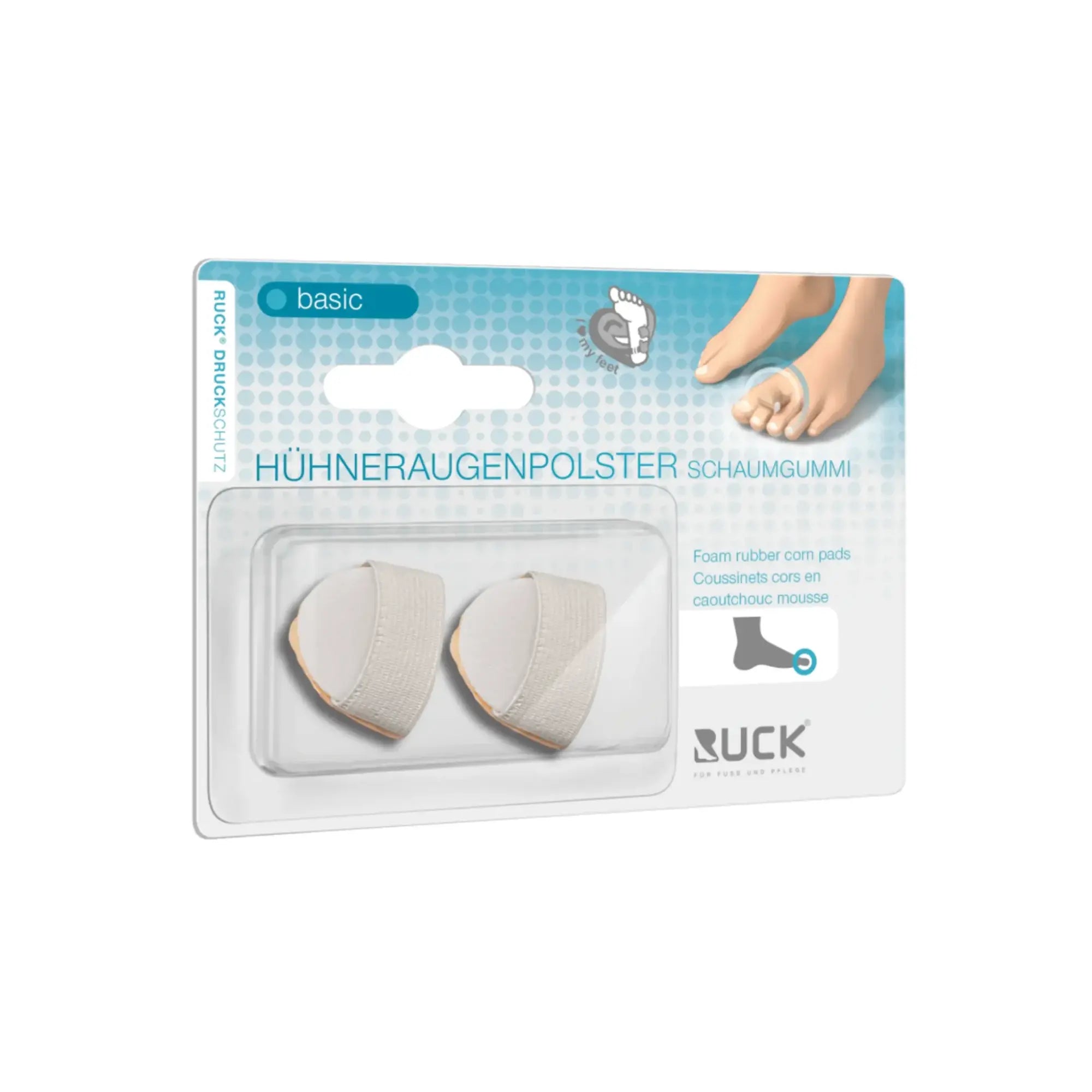 Protection pour orteil en mousse caoutchouc - 3 tailles disponibles - Ruck Ruck