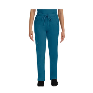 Rebecca - Pantalon évasé avec cordon de serrage - Femme - Healing Hands - Couleur 1 Healing Hands Bleu Canard / 3XL