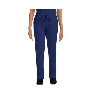 Rebecca - Pantalon évasé avec cordon de serrage - Femme - Healing Hands - Couleur 1 Healing Hands Bleu Marine / 3XL