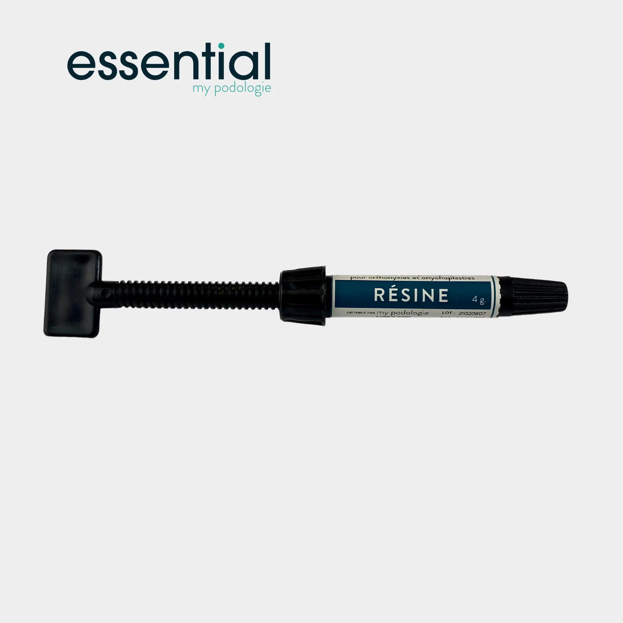 Résine composite dure photopolymérisable pour orthonyxies - 4g - My Podologie