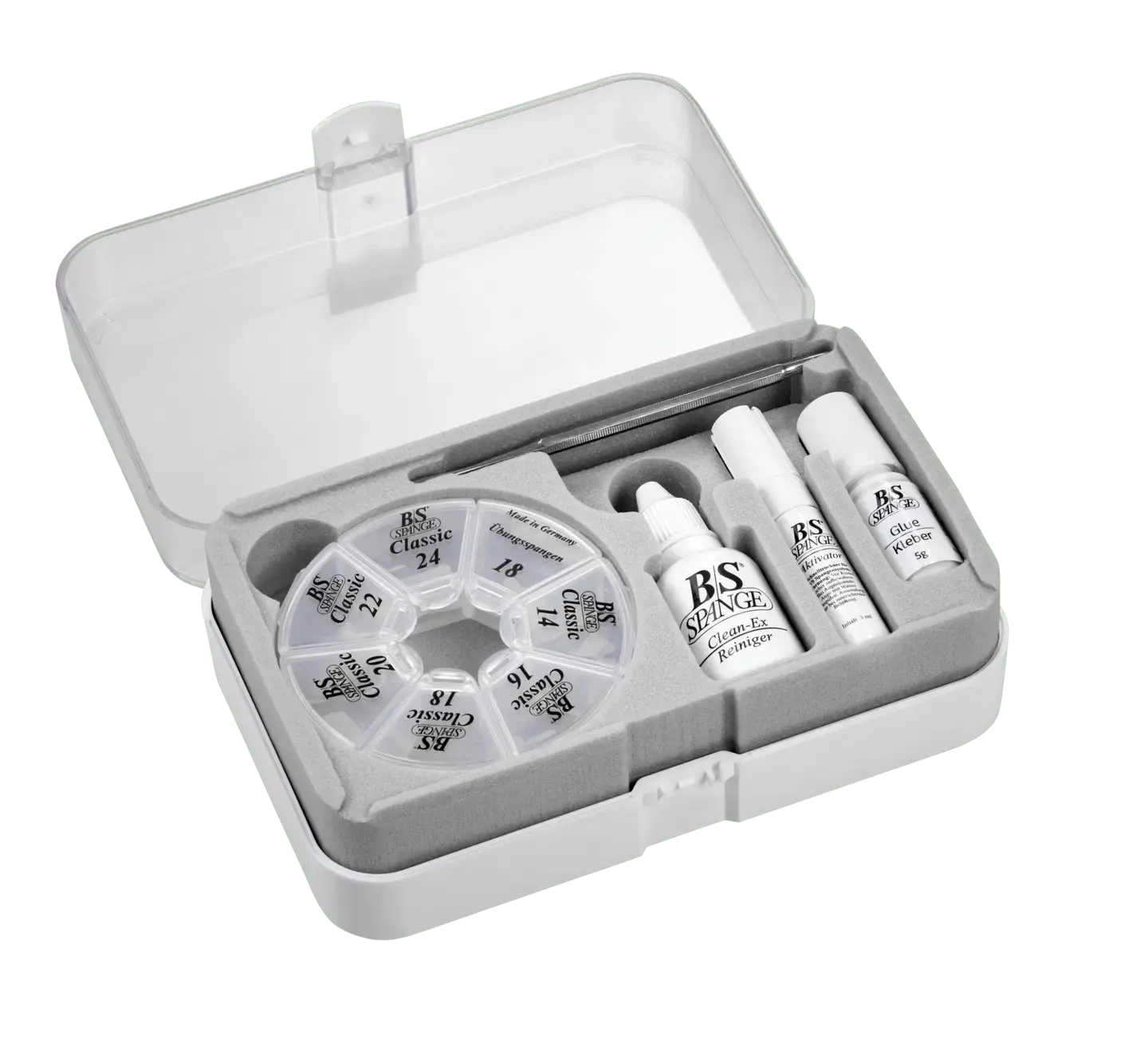 Boîte professionnelle B/S Classique - Starter Set - x40 languettes B/S classiques B/S Spange