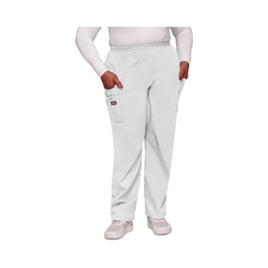 Seignosse - Pantalon cargo médical - Femme - Cherokee - Couleur 1 Cherokee Authentic Workwear  Blanc-XXXL