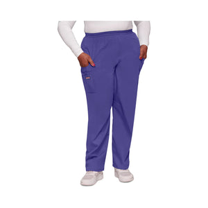 Seignosse - Pantalon cargo médical - Femme - Cherokee - Couleur 2 Cherokee Authentic Workwear Raisin-XXXL