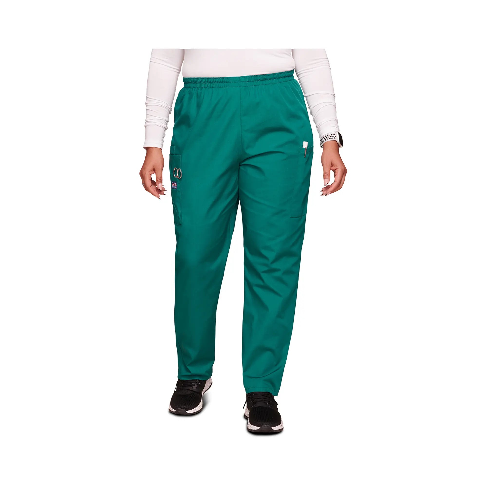 Seignosse - Pantalon cargo médical - Femme - Cherokee - Couleur 2 Cherokee Authentic Workwear Vert-Chasseur-XXXL