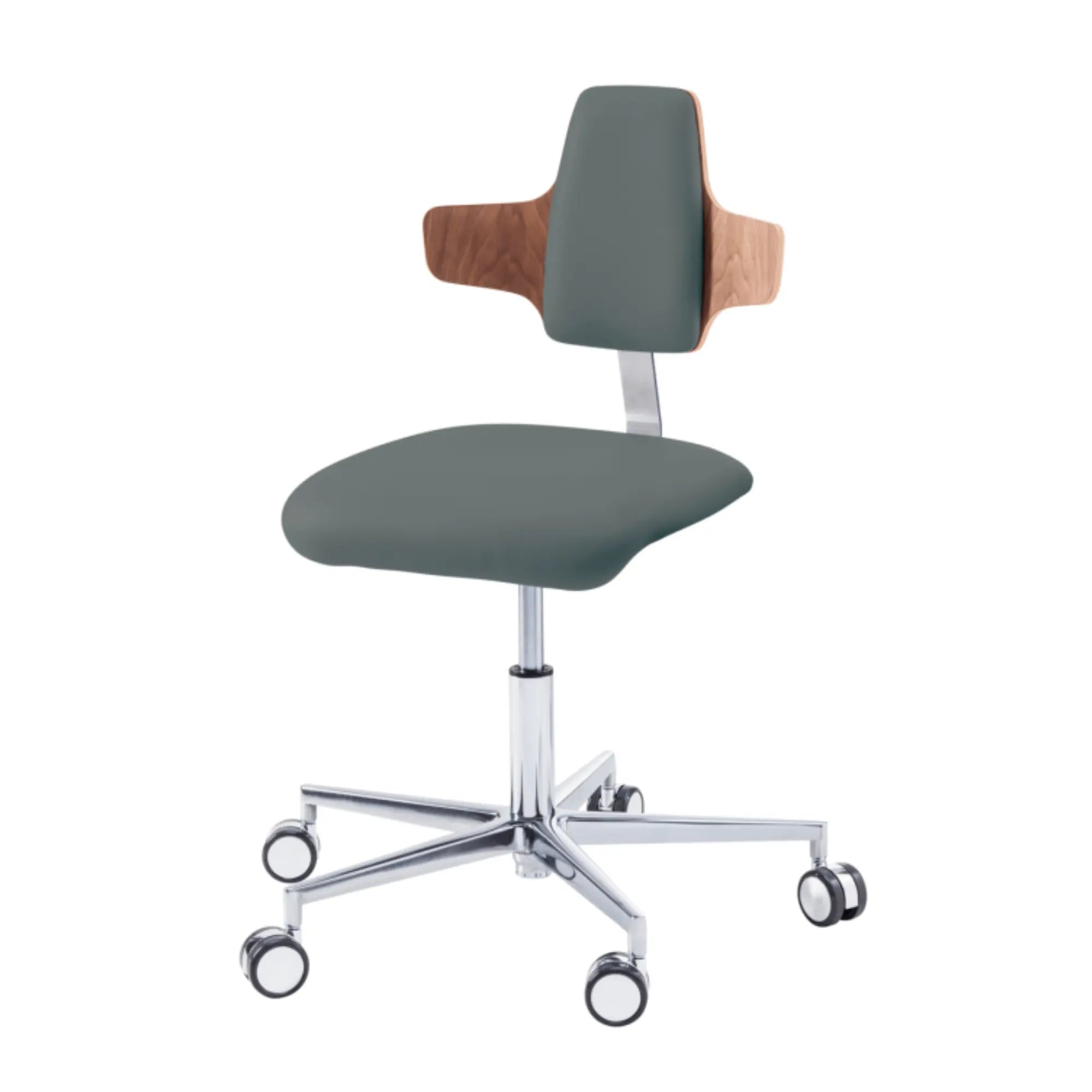 Siège praticien - COMFORT - Ruck - Dossier Napoleon My Podologie CPL-Noyer-Pierre-Long