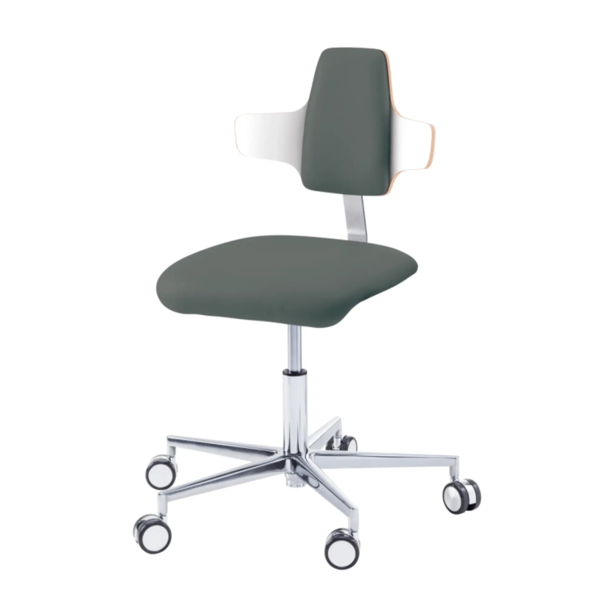 Siège praticien - COMFORT - Ruck - Dossier Napoleon My Podologie CPL-Blanc-Pierre-Long