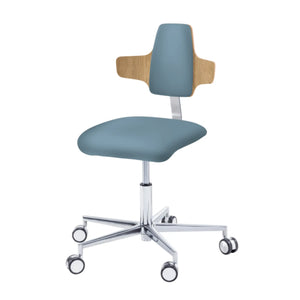 Siège praticien - COMFORT - Ruck - Dossier Napoleon My Podologie CPL-Chêne-Océan-Long