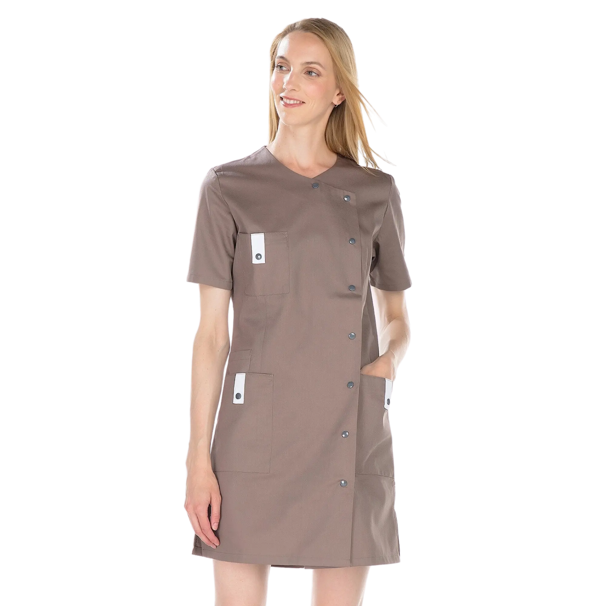 Sofia - Blouse 3/4 - Manches courtes - Femme - 90 cm