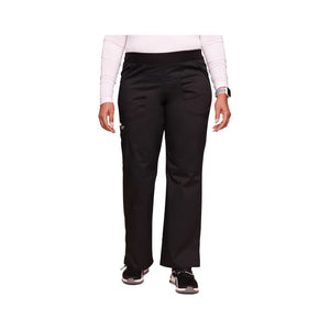 Villeurbanne - Pantalon droit taille mi-haute - Femme - Cherokee Cherokee Authentic Workwear Noir-3XL