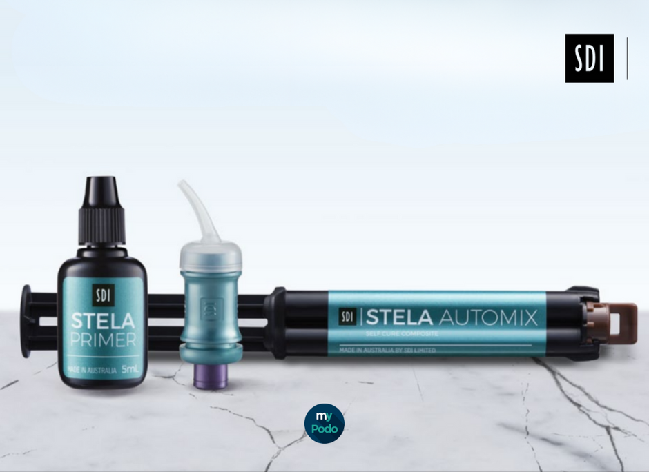 Composite auto-polymérisant STELA Automix – La solution idéale pour les reconstitutions en podologie