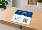 Plaque Avis Google pour podologue : la solution pour collecter plus d'avis en cabinet