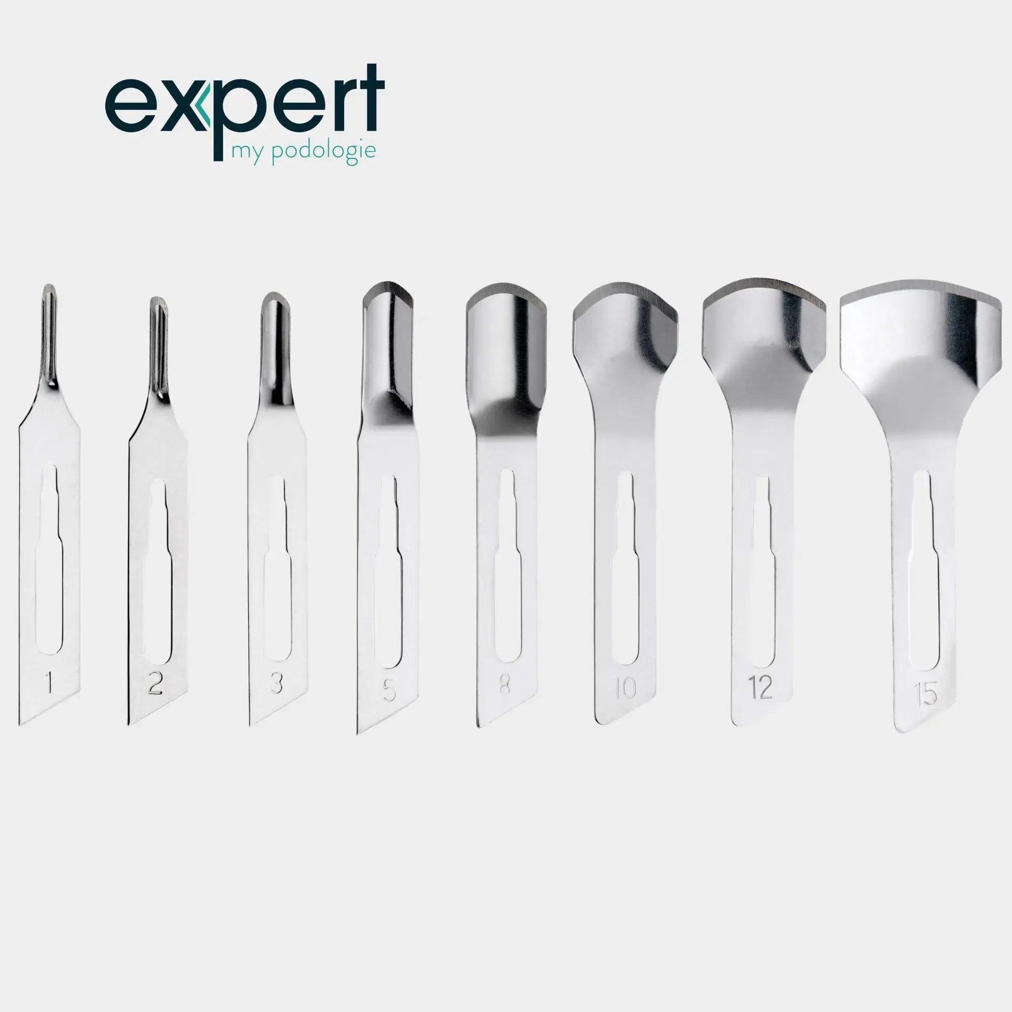 100 Lames de gouges stériles - Expert by My Podologie