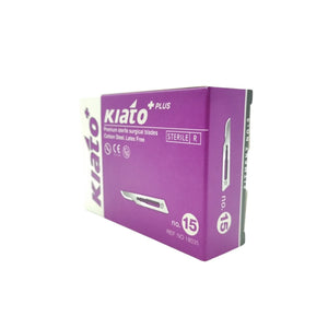 100 hojas de bisturí esterilizadas - Kiato Kiato 