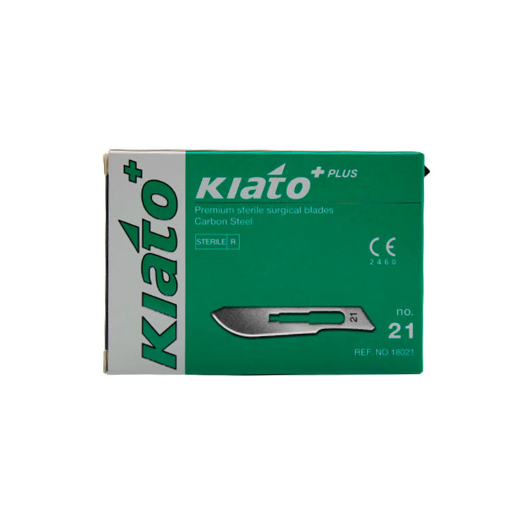 100 hojas de bisturí esterilizadas - Kiato Plus Kiato 