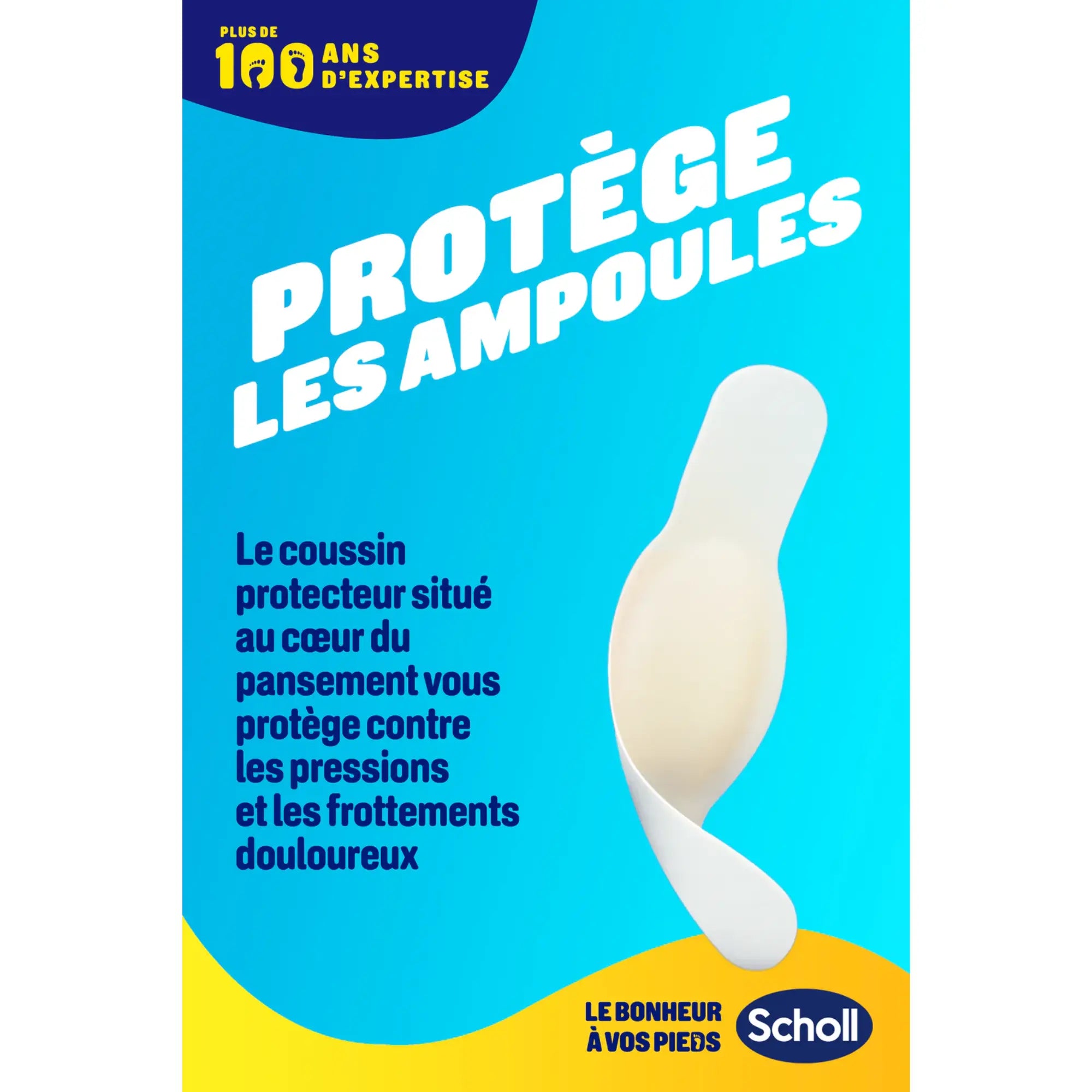 6 Pansements Hydrocolloïdes Orteils - Scholl Scholl