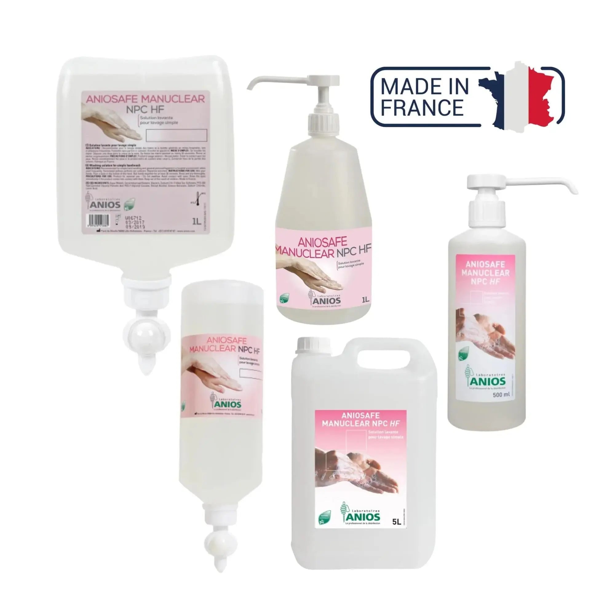 Aniosafe Manuclear NPC HF - Différents formats - Anios Anios