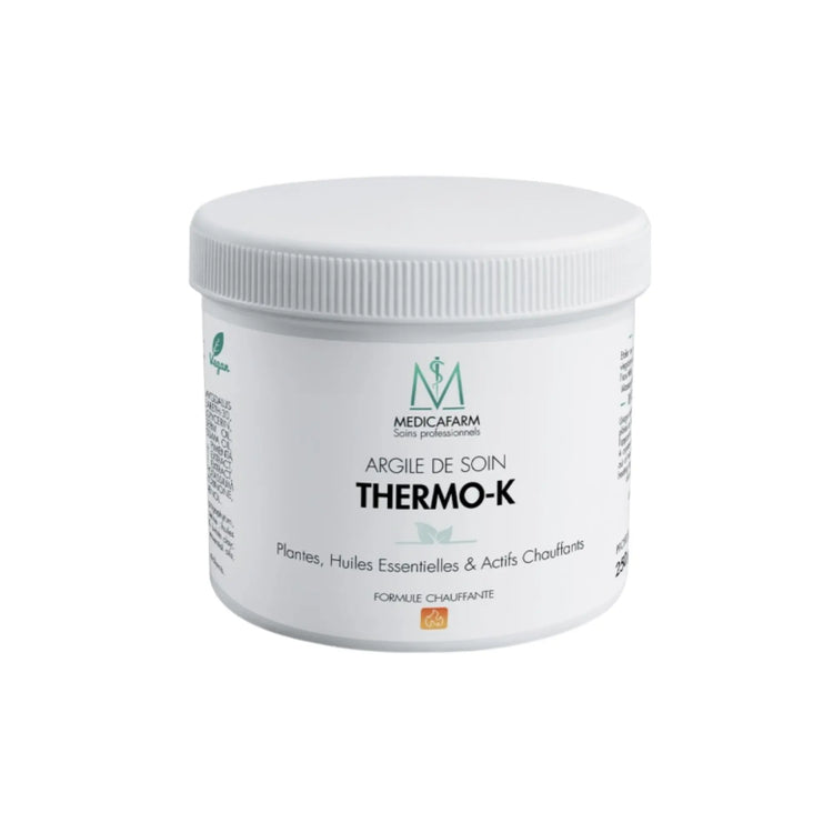 Argile de soin Thermo-K - Chauffant - Pot 250g - Medicafarm Medicafarm 