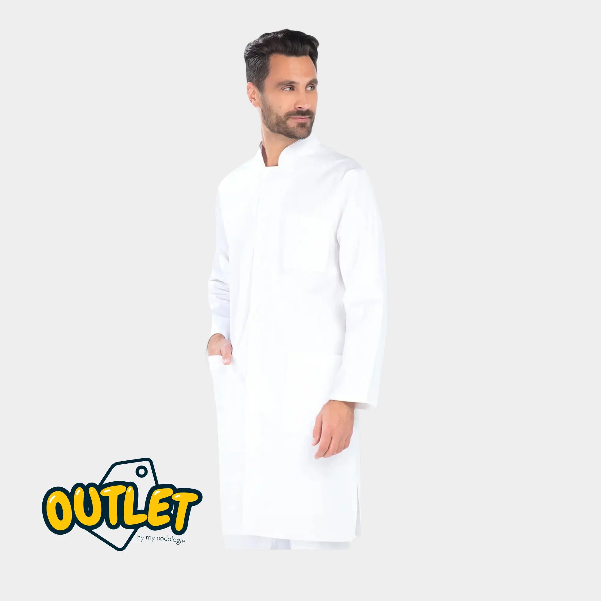 Blouse homme - Taille XL - My Blouse // Fin de série My Podologie  Grégor - blanc