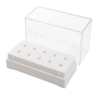 Strawberry holder storage box - 10 holes - White or Pink