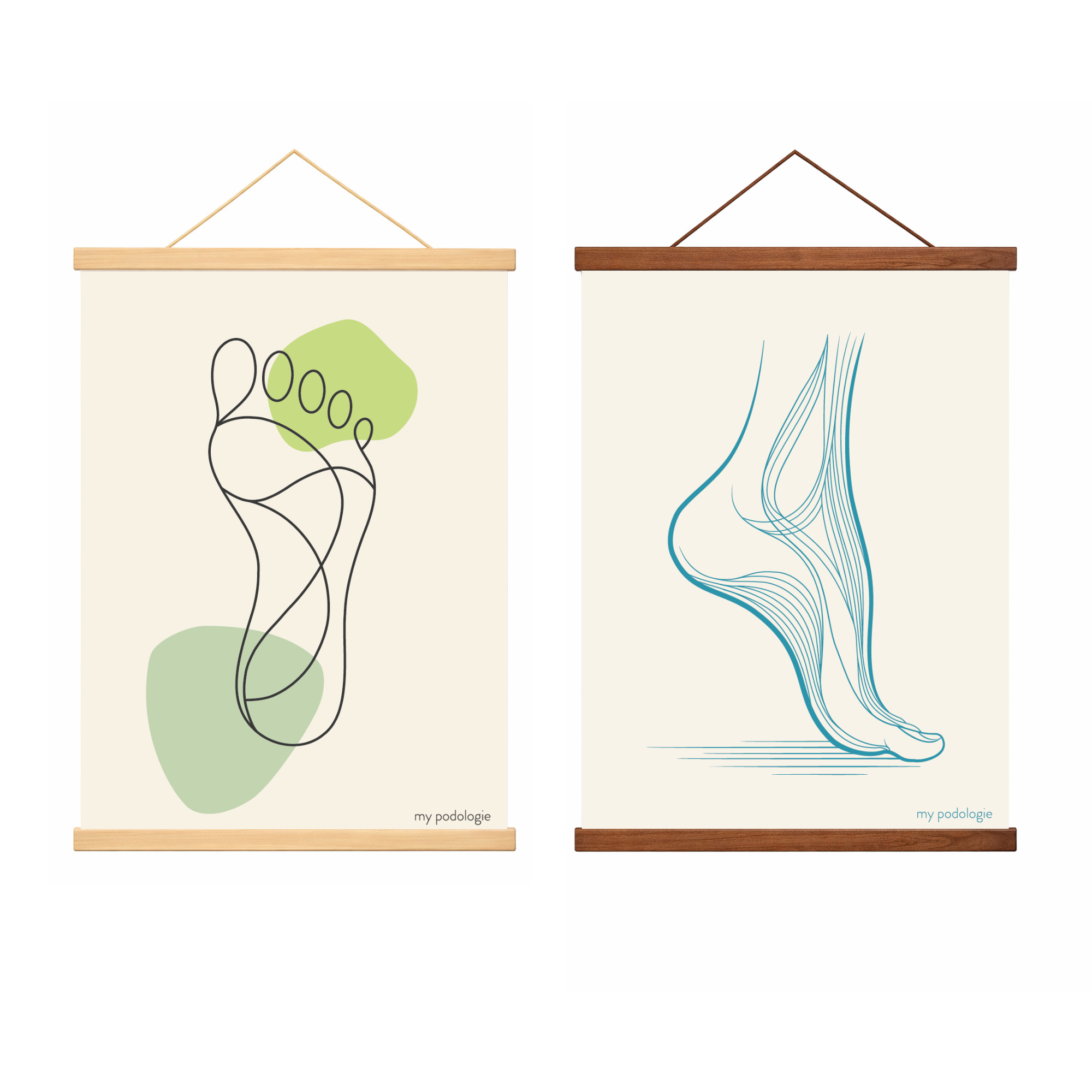 Cadre photo magnétique bois - plusieurs modèles