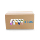 Caja de 3000 vasos de papel (20 cl) - 10 colores a elegir - Medi Stock