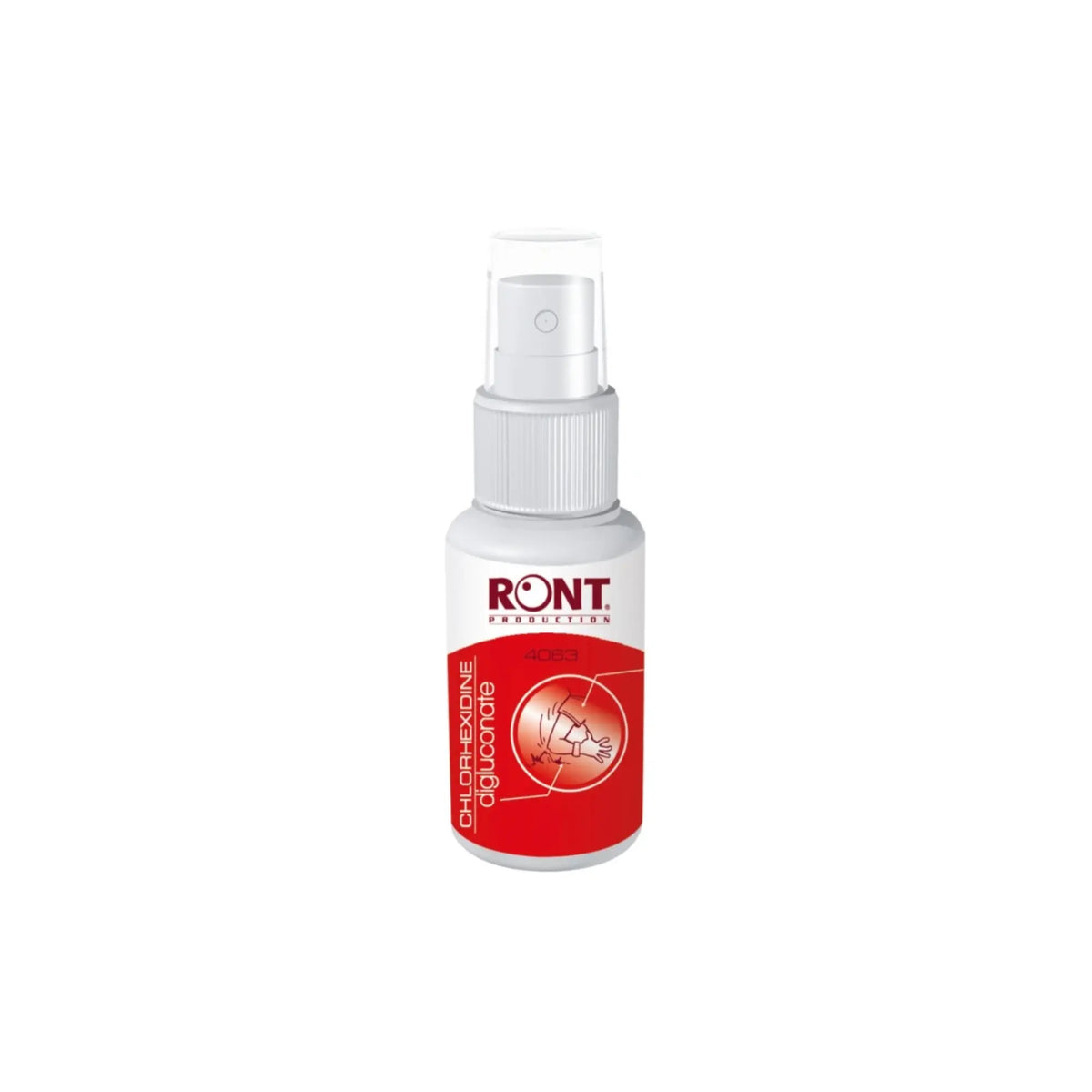 Chlorhexidine digluconate 0,2% - 3 contenances - Ront Ront 