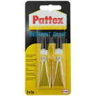 Pegamento líquido instantáneo fuerte - 2 x 3g - Pattex