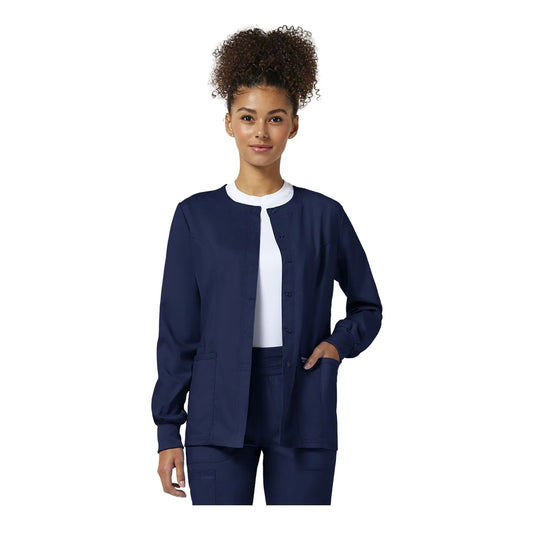 Compiègne - Veste médicale à boutons-pression - Femme - Cherokee Cherokee Authentic Workwear 