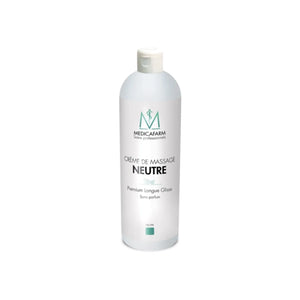 Crème de Massage Neutre PREMIUM Longue Glisse - 1 ou 5 Litres- Medicafarm Medicafarm  1L