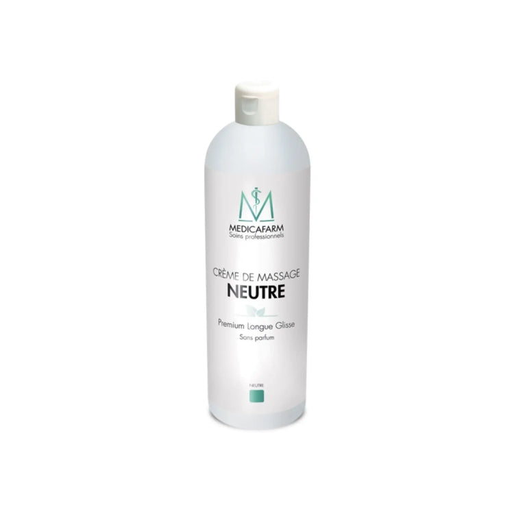 Crème de Massage Neutre PREMIUM Longue Glisse - 1 ou 5 Litres- Medicafarm Medicafarm  1L
