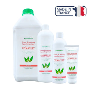 Crémafluid® - Crema de masaje neutra hipoalergénica - sin perfume - Phytomedica Laboratoires Phytomedica 
