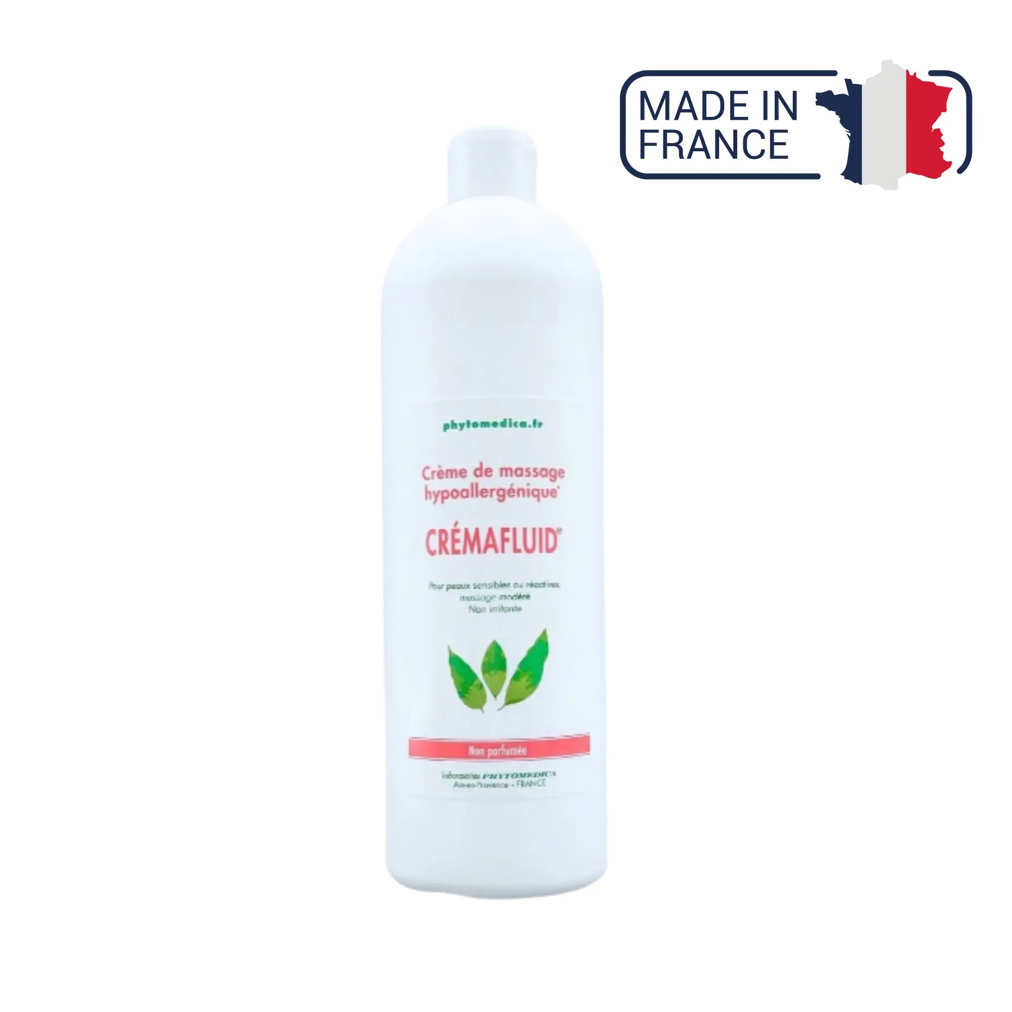 Crémafluid® - Crema de masaje neutra hipoalergénica - sin perfume - Phytomedica Laboratoires Phytomedica 
