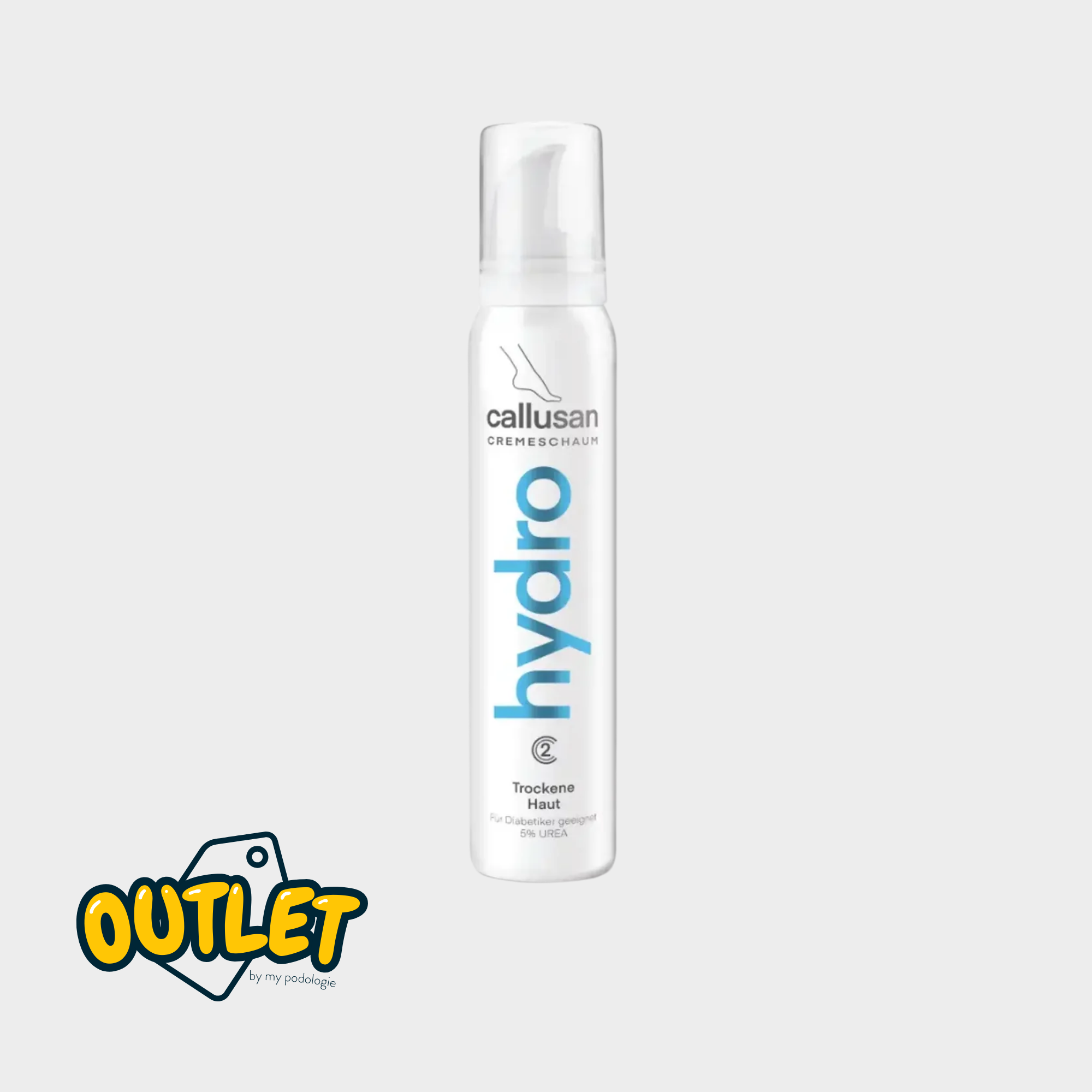 Crème mousse Hydro - 5% d'urée - Peaux sèches - Callusan Callusan 