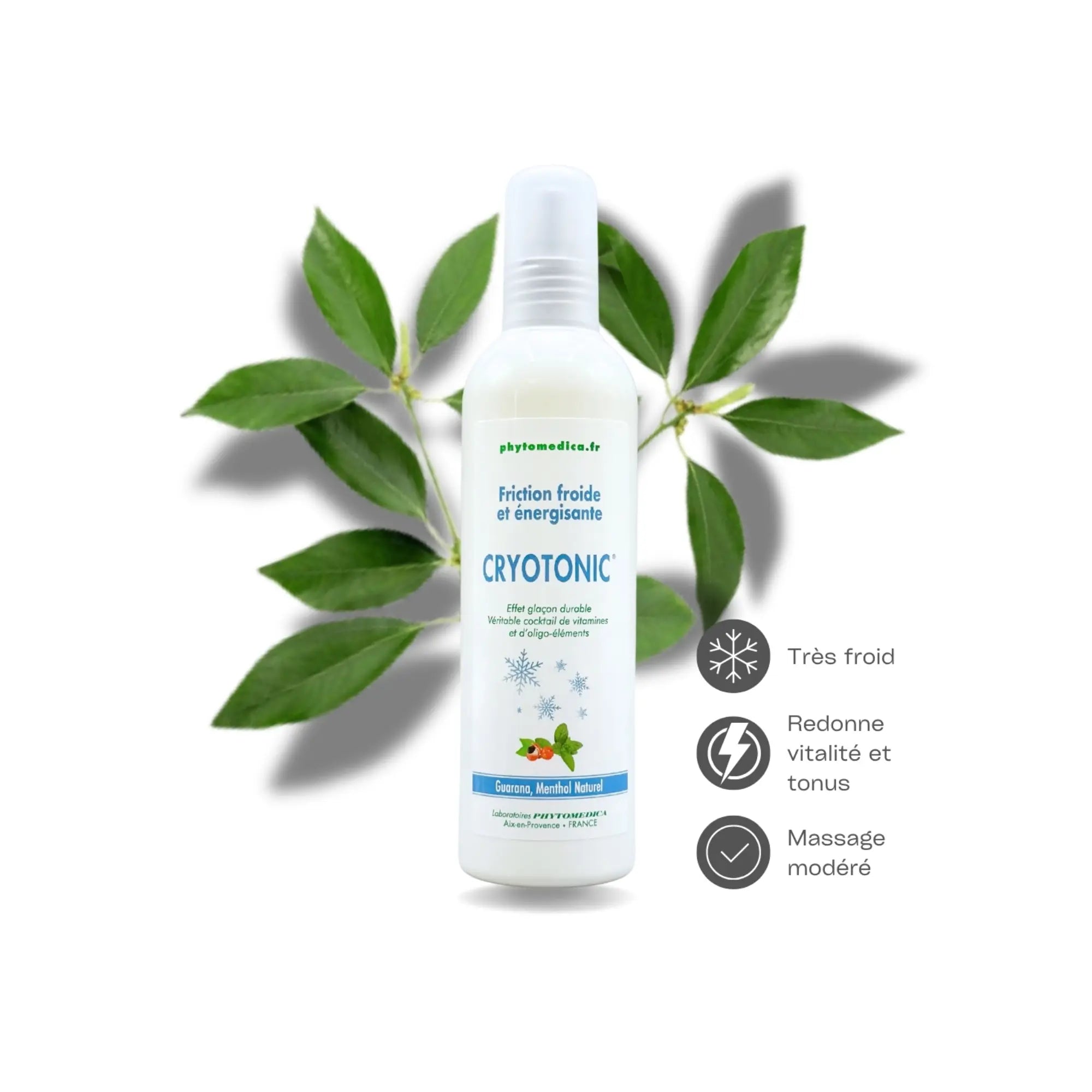Cryotonic® - Loción fría y energizante - 250 ml - Phytomeda Laboratoires Phytomedica 