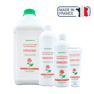 Dermacrem® - Crema de masaje hipoalergénica neutra - Fragancia de rosas - Phytomedica Laboratoires Phytomedica 