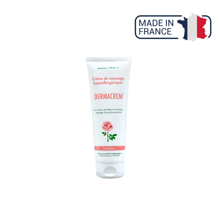 Dermacrem® - Crema de masaje hipoalergénica neutra - Fragancia de rosas - Phytomedica Laboratoires Phytomedica 