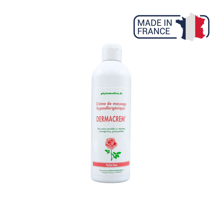 Dermacrem® - Crema de masaje hipoalergénica neutra - Fragancia de rosas - Phytomedica Laboratoires Phytomedica 