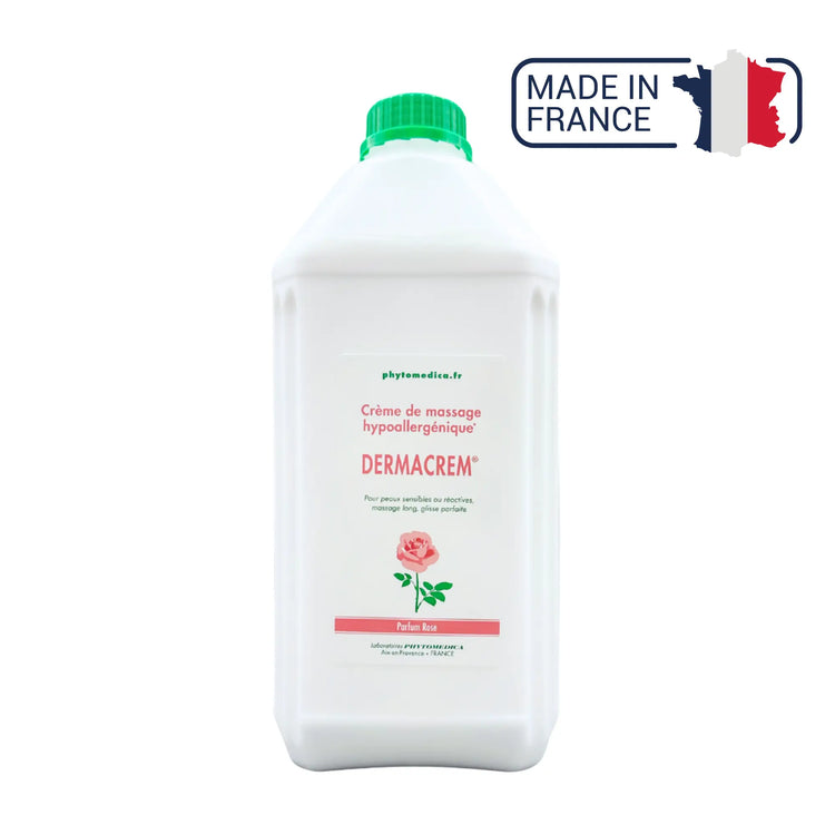 Dermacrem® - Crema de masaje hipoalergénica neutra - Fragancia de rosas - Phytomedica Laboratoires Phytomedica 