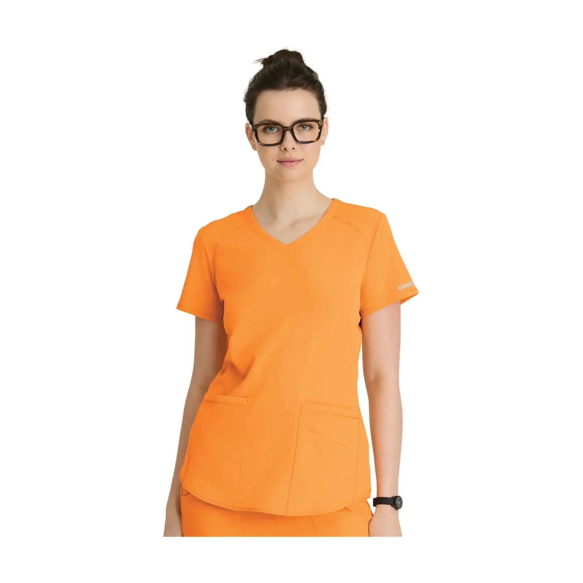 Elva - Túnica con cuello en V - Mujer - Skechers SKECHERS Naranja / XL