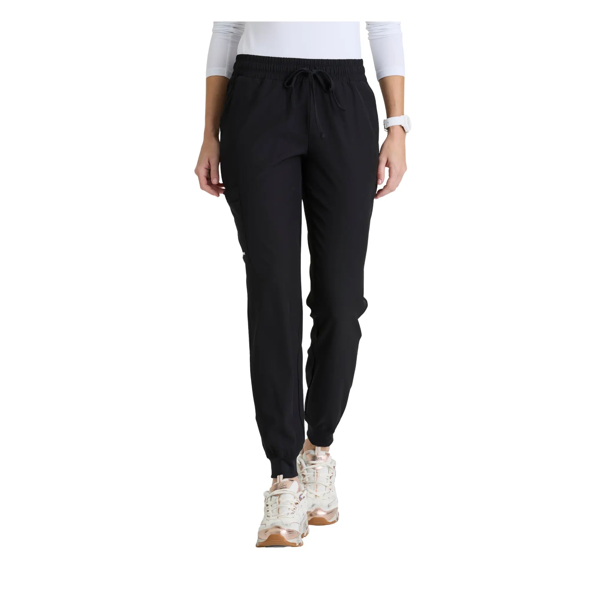 Elym - Jogging avec cordon de serrage - Femme - Skechers SKECHERS  Noir / XL